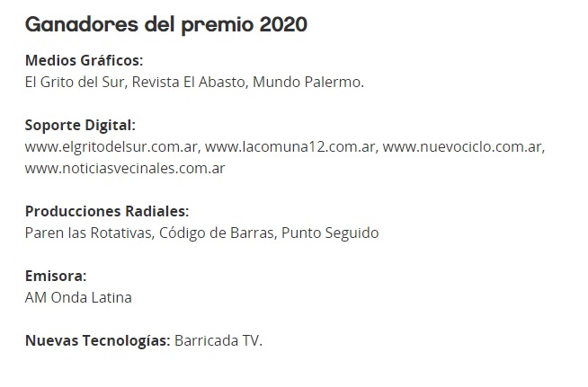 ganadores