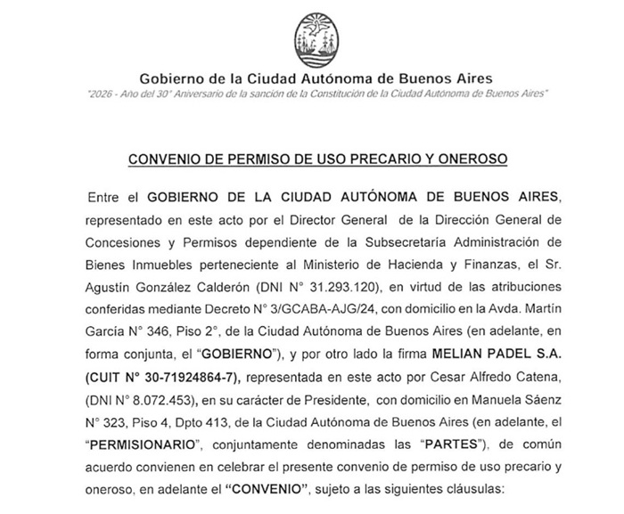 convenio
