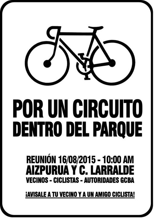 ciclistas y vecinos