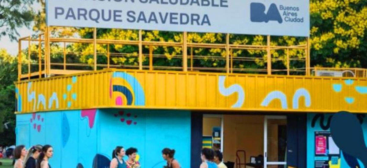 estacion saludable parque saavedra