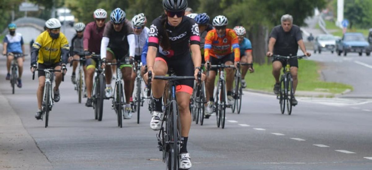 ciclista del parque sarmiento
