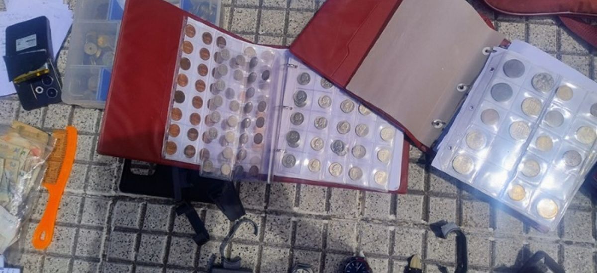 monedas antiguas robadas villa urquiza