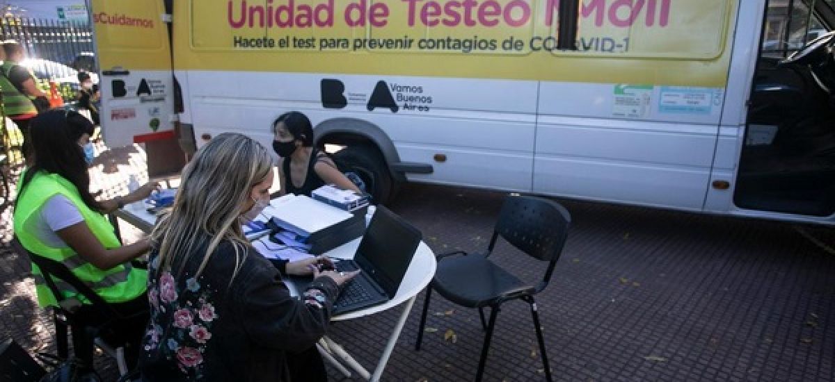 unidad testeo movil  villa urquiza