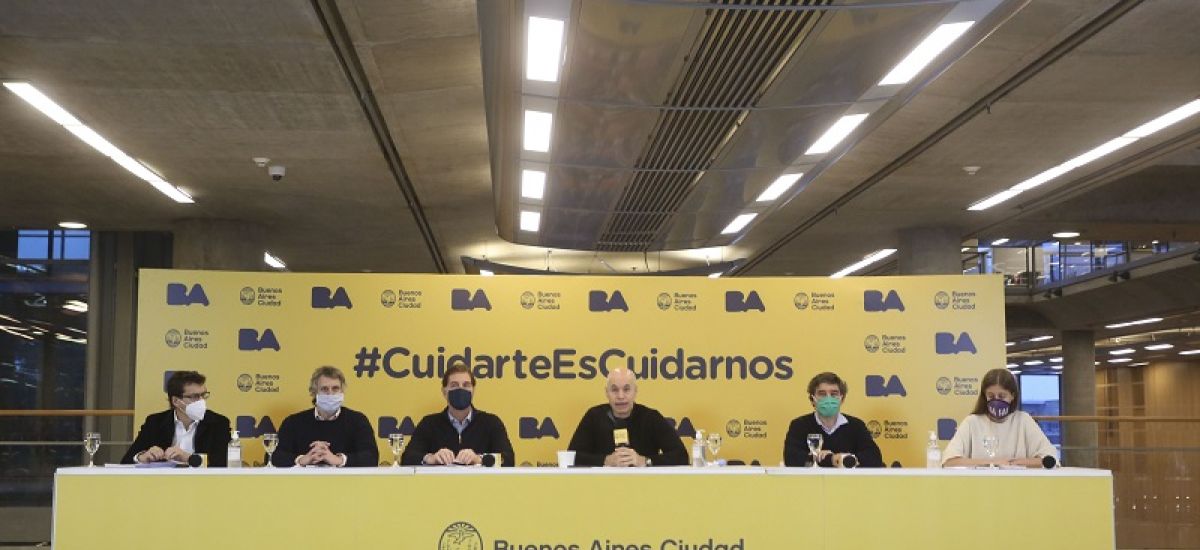 conferencia de prensa larreta