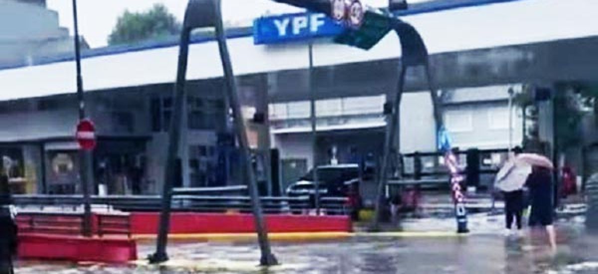 tunel spinetta inundado