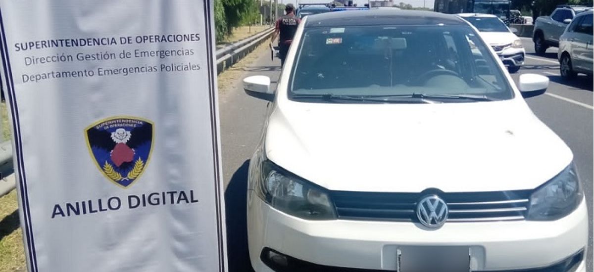 auto detenido parque sarmiento
