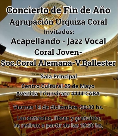 urquiza coral cierre