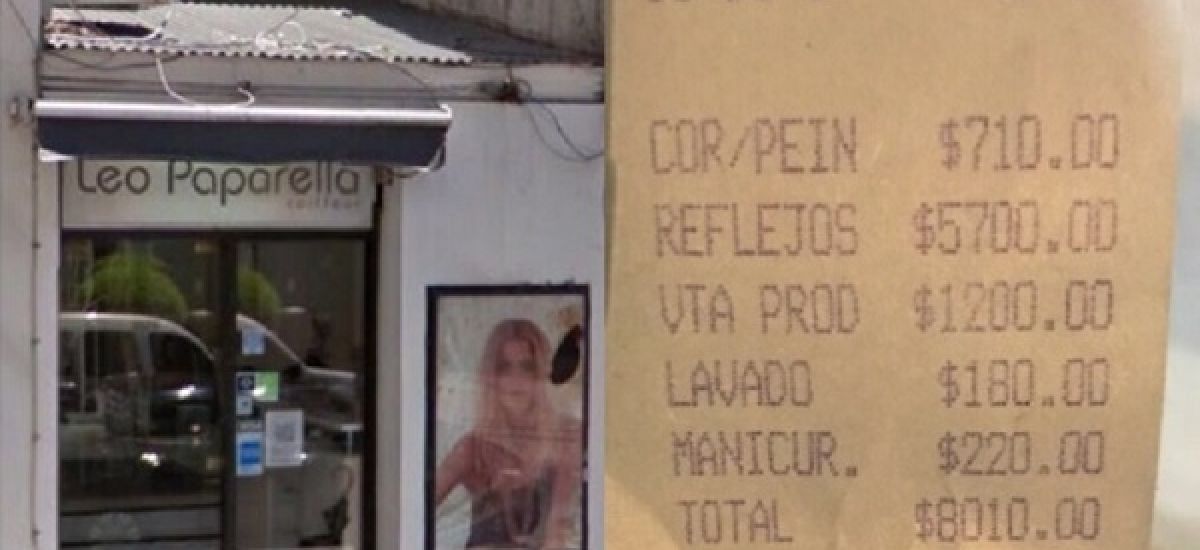 ticket peluqueria