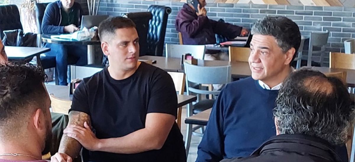 Jorge Macri en Villa Urquiza
