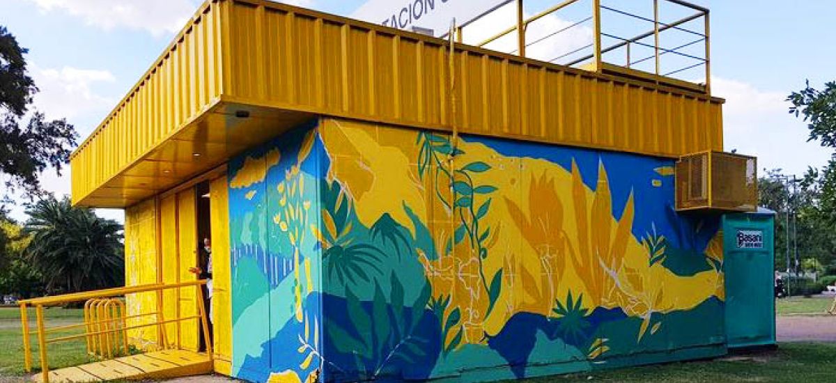 estacion saludable parque saavedra